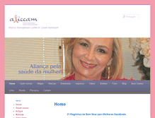 Tablet Screenshot of aliccam.com.br